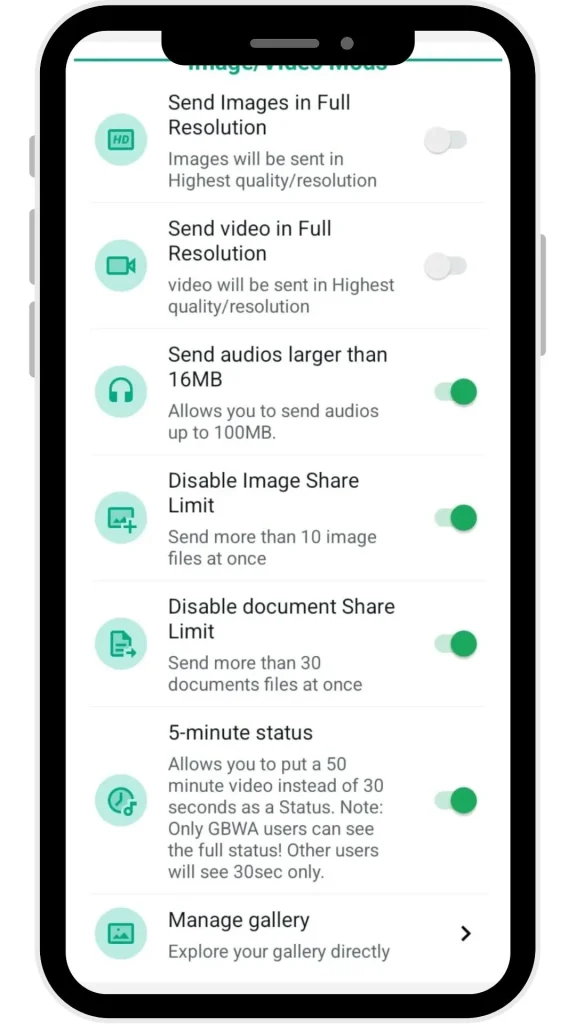 WHATTSAPLUS SCREENSHOT