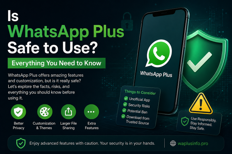 Is WhatsApp Plus Safe to Use? Everything You Need to Know